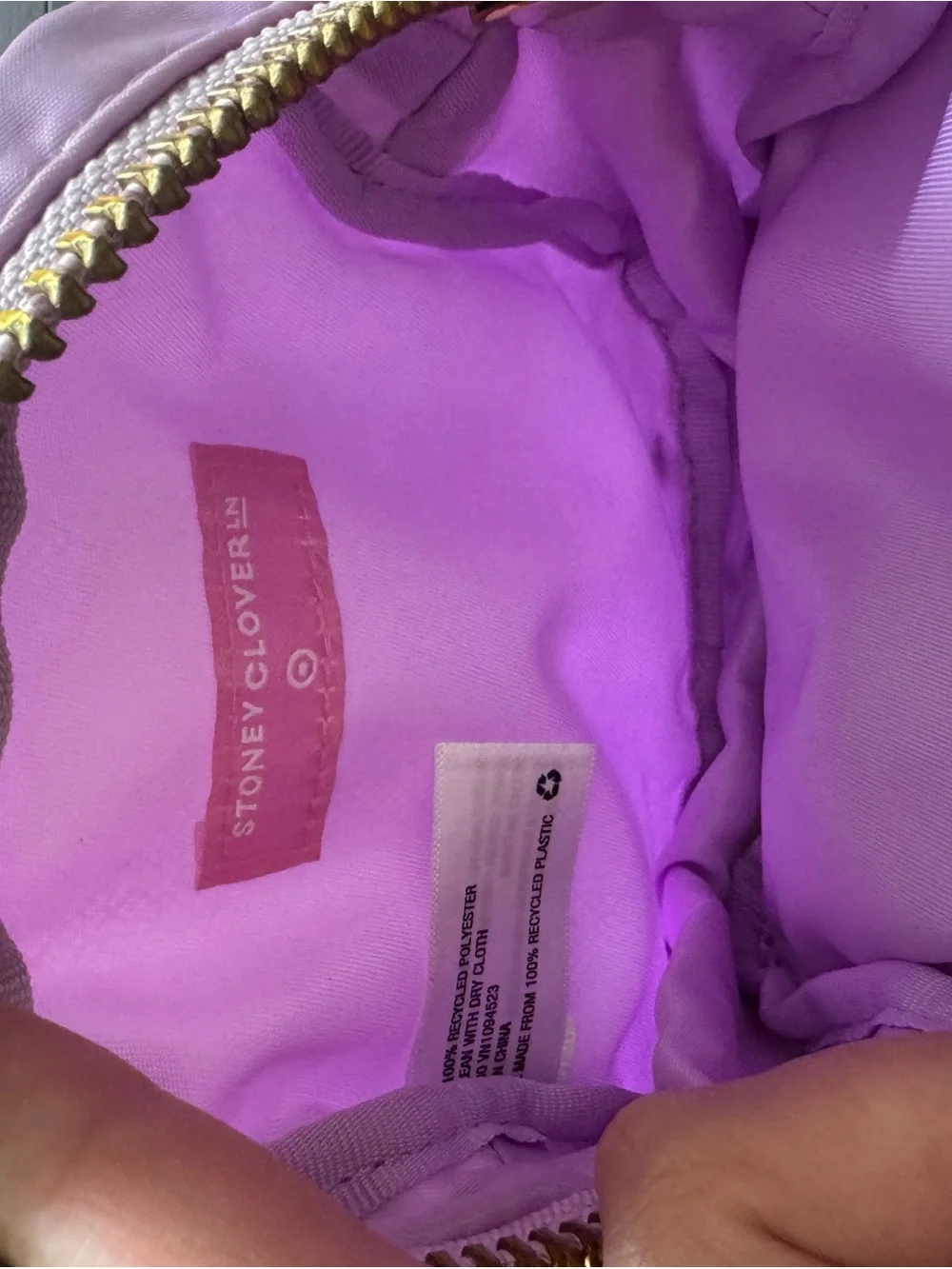 STONEY CLOVER X TARGET COLLAB  Women's Square Cosmetic Pouch